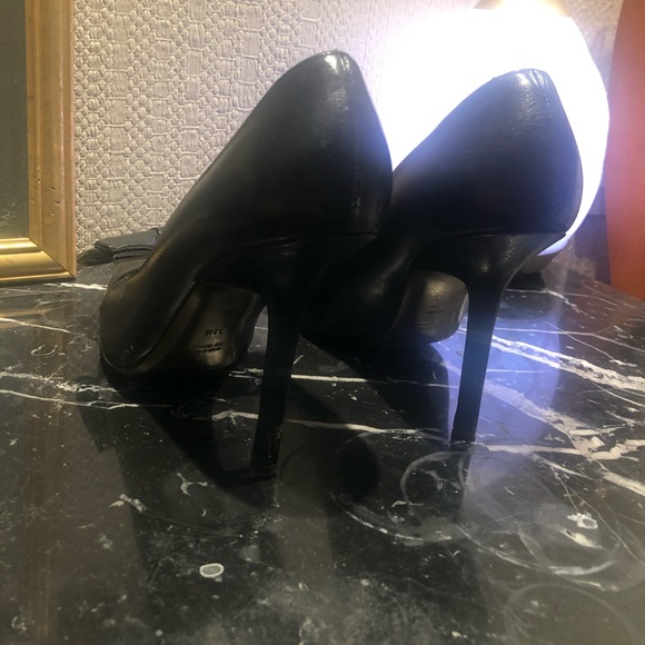 Saint Laurent classic black leather pump Sz 36.5 - Picture 8 of 8
